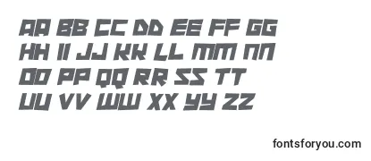 Cutout City Italic Font