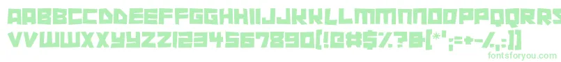 Cutout City Font – Green Fonts