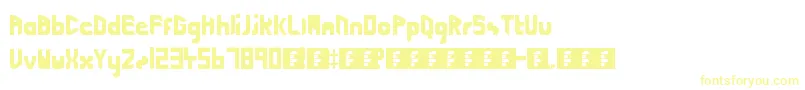 Cutting Edge  Lightspeed2 Font – Yellow Fonts