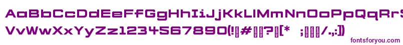 CYBERFREIGHT Normal Font – Purple Fonts