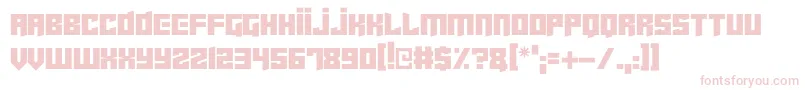 Cyberjunkies Font – Pink Fonts on White Background