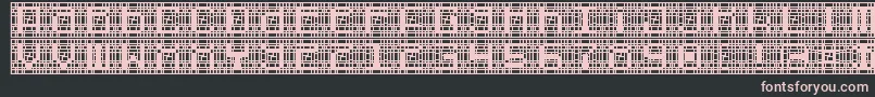 cybernaut Font – Pink Fonts on Black Background