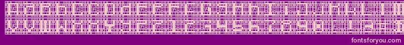 cybernaut Font – Pink Fonts on Purple Background
