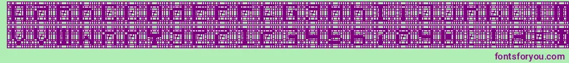 cybernaut Font – Purple Fonts on Green Background
