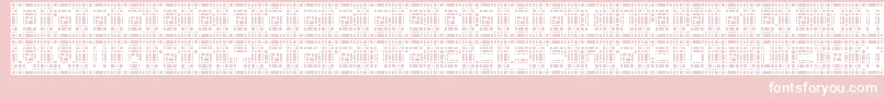 cybernaut Font – White Fonts on Pink Background