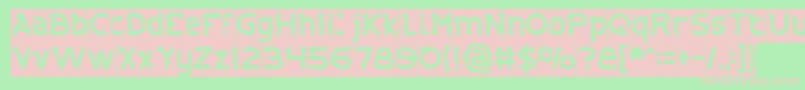 CYBERTOOTH Inverse Font – Pink Fonts on Green Background