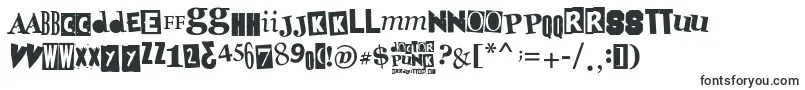 DoctorPunk-fontti – Fontit Adobelle
