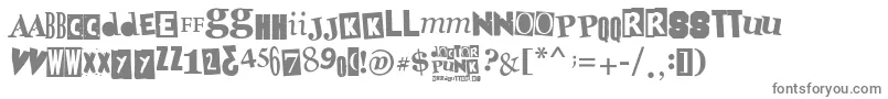 DoctorPunk Font – Gray Fonts