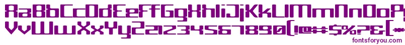 More about Cyborg Font Cyborg Font – Purple Fonts on White Background