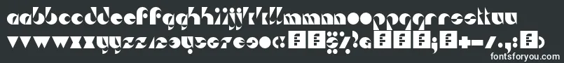 Da Sei Nei Font – White Fonts