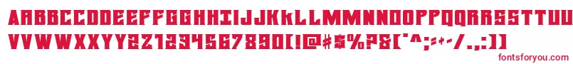 フォントdaemonicusexpand – 赤い文字
