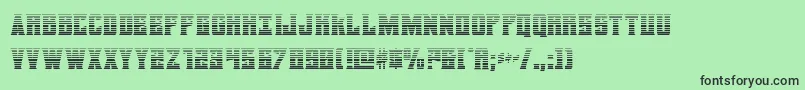 daemonicusgrad Font – Black Fonts on Green Background