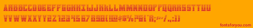 More about daemonicusgrad Font daemonicusgrad Font – Red Fonts on Orange Background