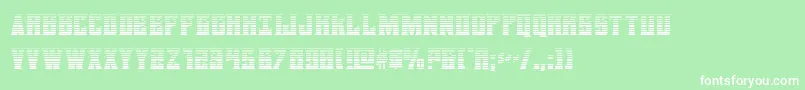 daemonicusgrad Font – White Fonts on Green Background