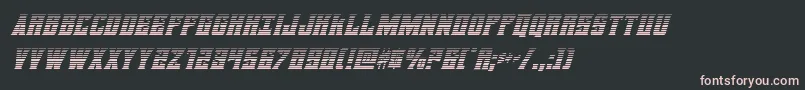 daemonicusgradital Font – Pink Fonts on Black Background