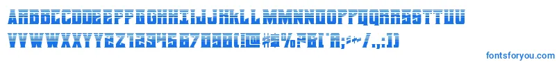 daemonicushalf Font – Blue Fonts on White Background