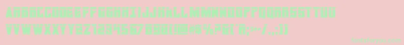 More about daemonicuslaser Font daemonicuslaser Font – Green Fonts on Pink Background