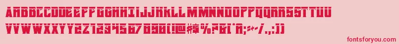 Więcej informacji o czcionce daemonicuslaser Czcionka daemonicuslaser – czerwone czcionki na różowym tle