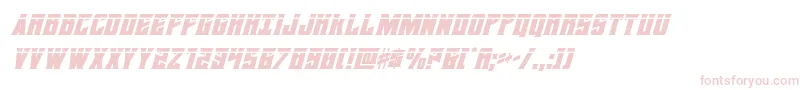 daemonicuslaserital-Schriftart – Rosa Schriften auf weißem Hintergrund