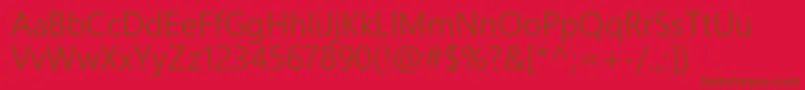 fuente LeelawadeeUiSemilightРћР±С‹С‡РЅС‹Р№ – Fuentes Marrones Sobre Fondo Rojo