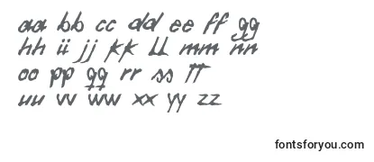Daft Font フォントのレビュー