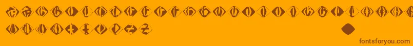 More about Johannesgdiamonds Font Johannesgdiamonds Font – Brown Fonts on Orange Background