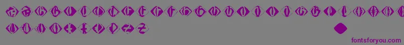 Johannesgdiamonds-Schriftart – Violette Schriften auf grauem Hintergrund
