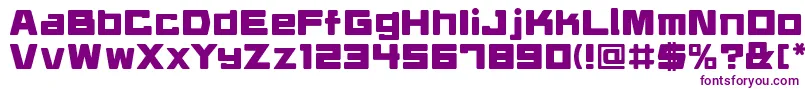 daidrr   Font – Purple Fonts on White Background