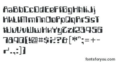  Computerfont font