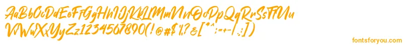 Dakwart Letter Font – Orange Fonts