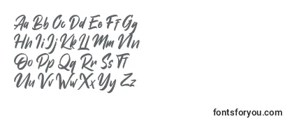 Dakwart Letter Font