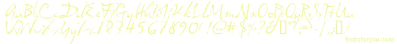 dali     Font – Yellow Fonts