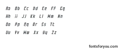 SmallTypeItalic-fontti
