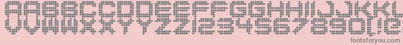 More about Dance Floor Font Dance Floor Font – Gray Fonts on Pink Background