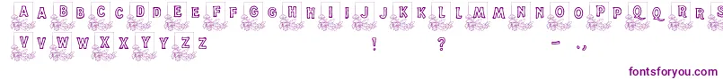 Dandelion Font – Purple Fonts