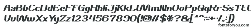DANIEL Bold Italic-fontti – Tekstitysfontit