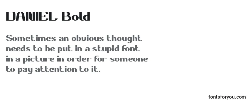 Review of the DANIEL Bold Font