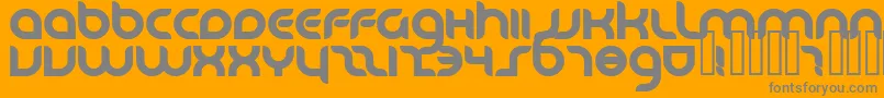 More about DANUB Font DANUB Font – Gray Fonts on Orange Background