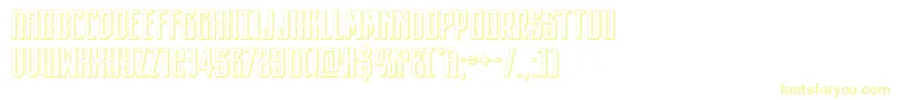 Шрифт darkdominion3d – жёлтые шрифты