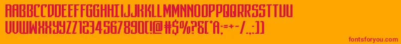 fuente darkdominionexpand – Fuentes Rojas Sobre Fondo Naranja
