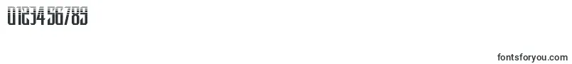 darkdominionhalf Font – Fonts for Numbers and Digits