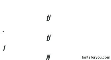 darkdominionhalfital font – mongolian Fonts