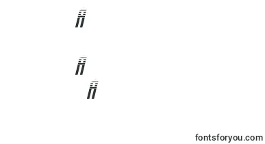 darkdominionhalfital font – burmese Fonts
