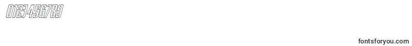 darkdominionoutital Font – Fonts for Numbers and Digits