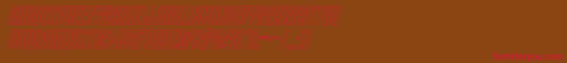 More about darkdominionoutital Font darkdominionoutital Font – Red Fonts on Brown Background
