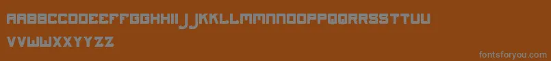 Шрифт Darkness Bold – серые шрифты на коричневом фоне