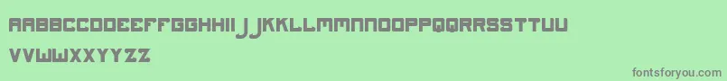Police Darkness Bold – polices grises sur fond vert