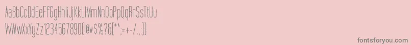 Weitere Informationen zur DarkoftheMoon Regular-Schriftart DarkoftheMoon Regular-Schriftart – Graue Schriften auf rosa Hintergrund