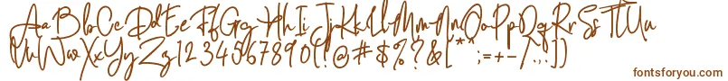Darling Suttine   Regular Font – Brown Fonts