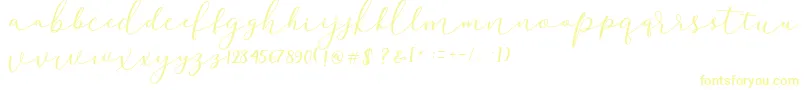 Darloune Font – Yellow Fonts